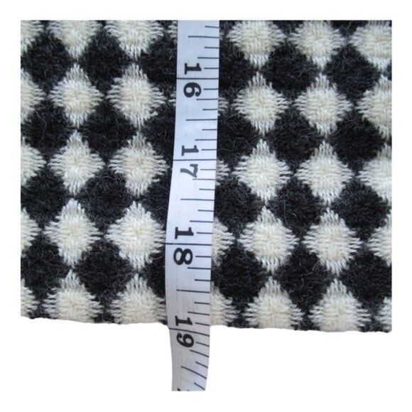 Georgiou Studio Vintage Harlequin Check High Waisted Skirt - Picture 7 of 9